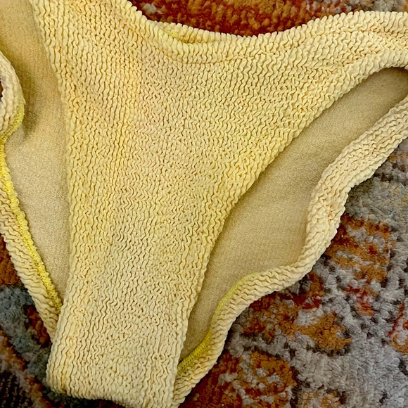 Crinkle bikini BoHo Rose (like Hunza G) one size - Picture 3 of 4